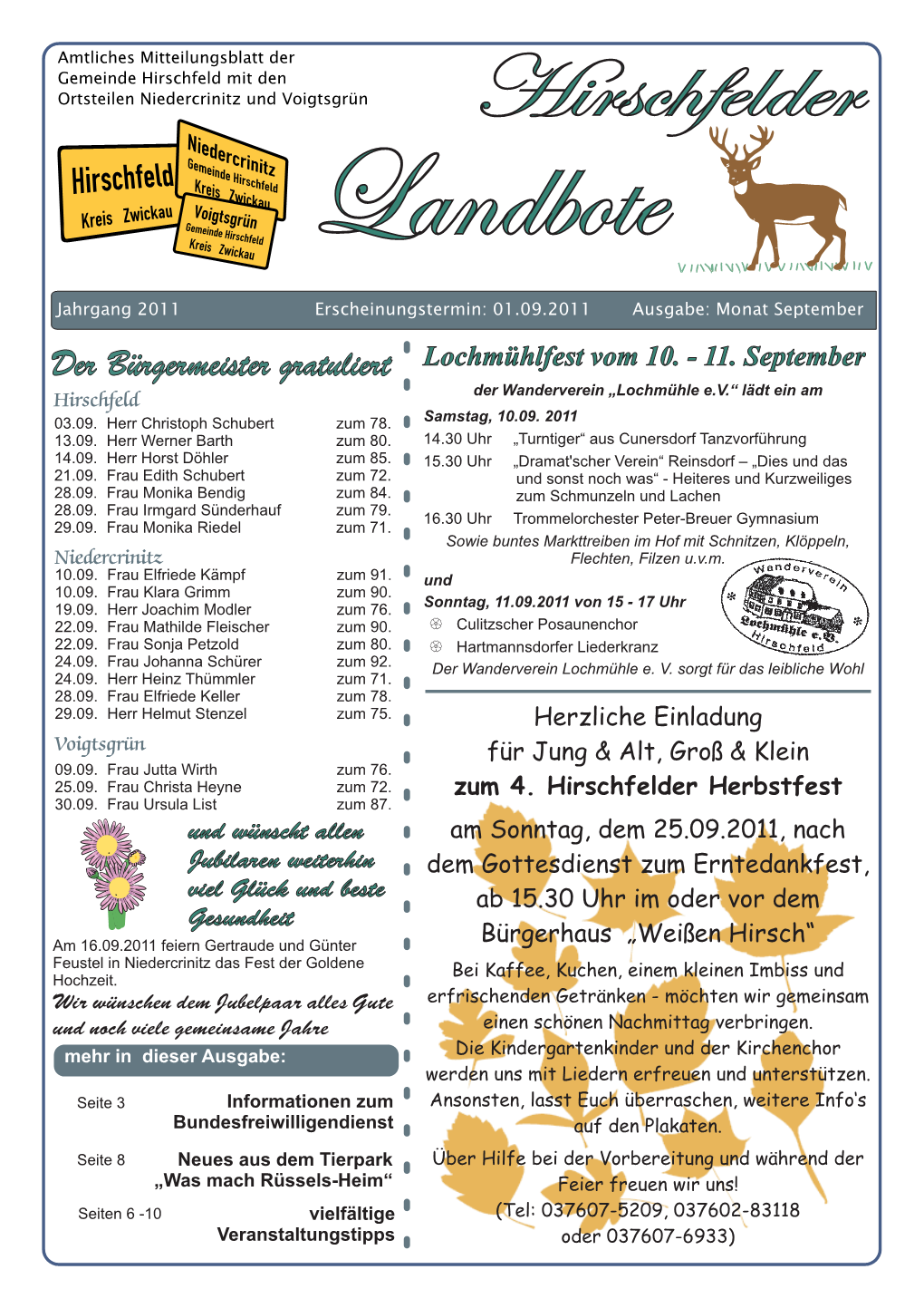 Hirschfelder Landbote