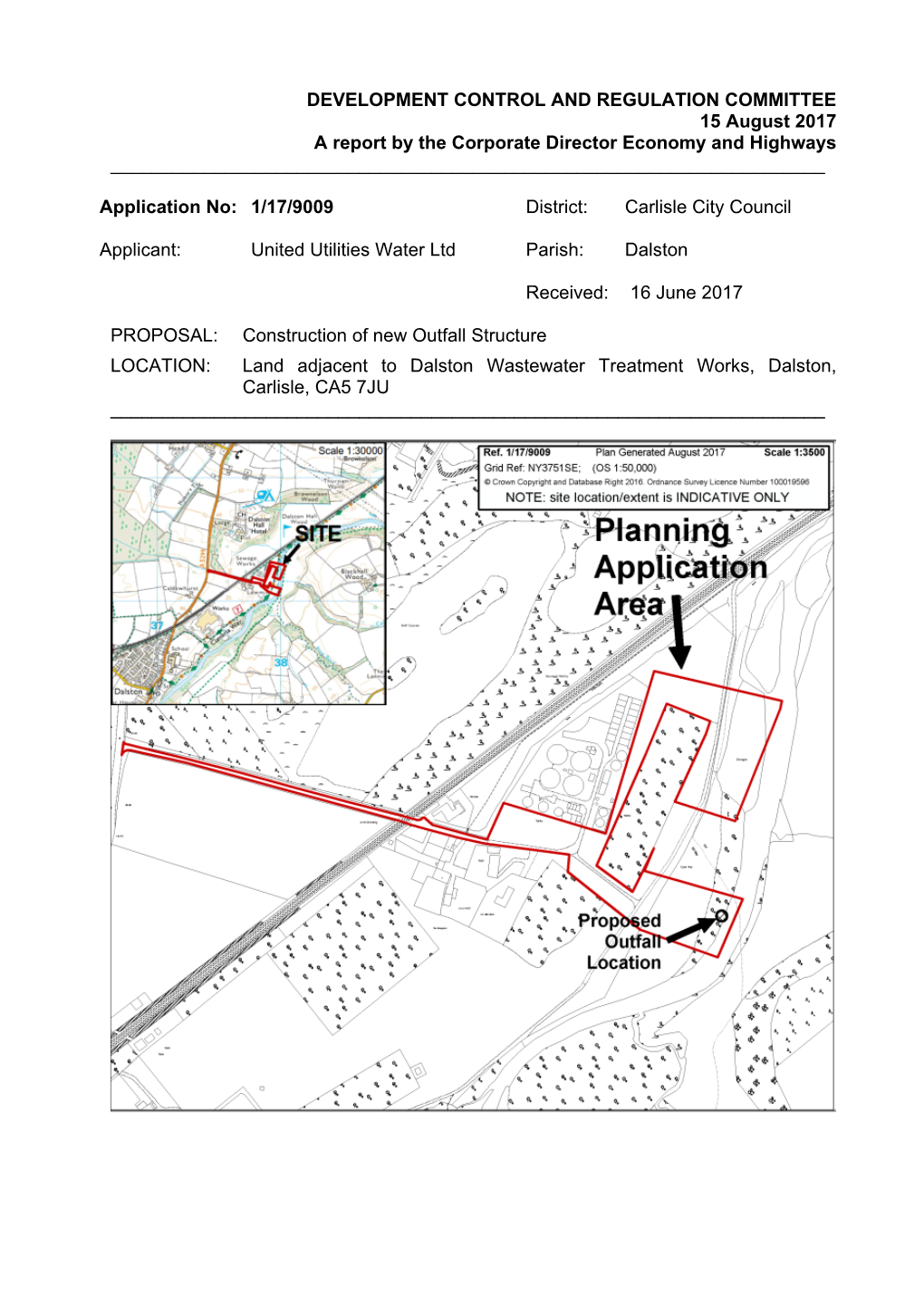 Construction of New Outfall Sewer