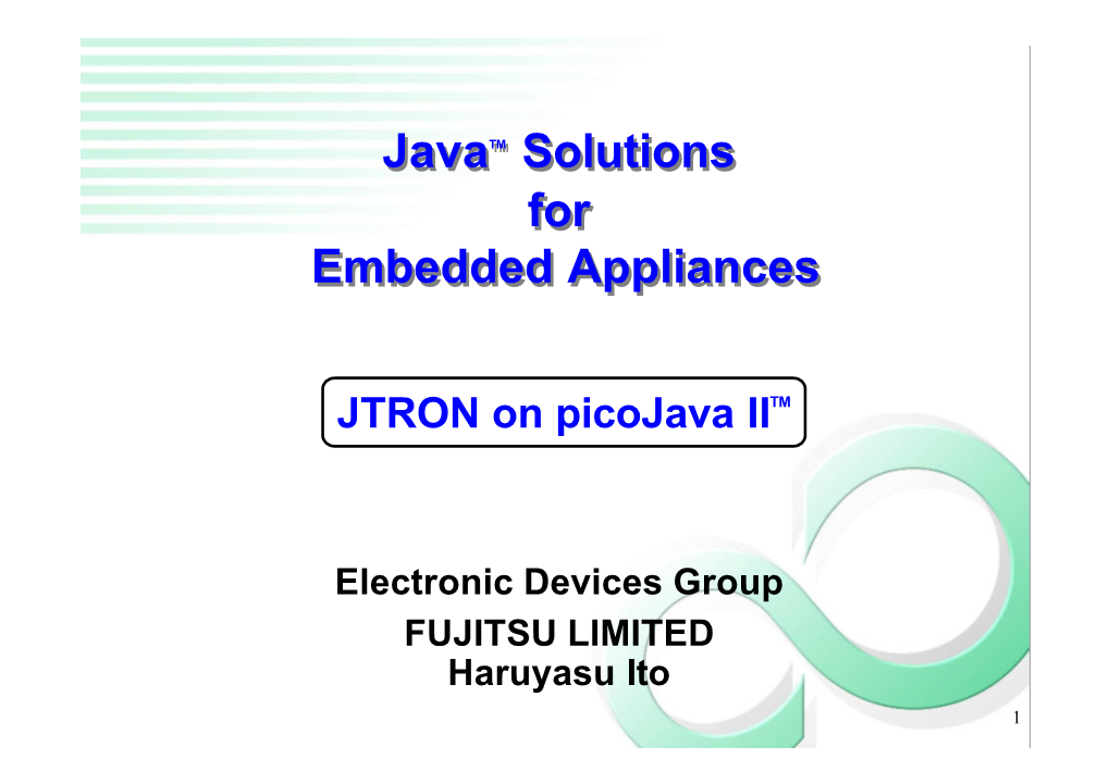 JTRON on Javachip