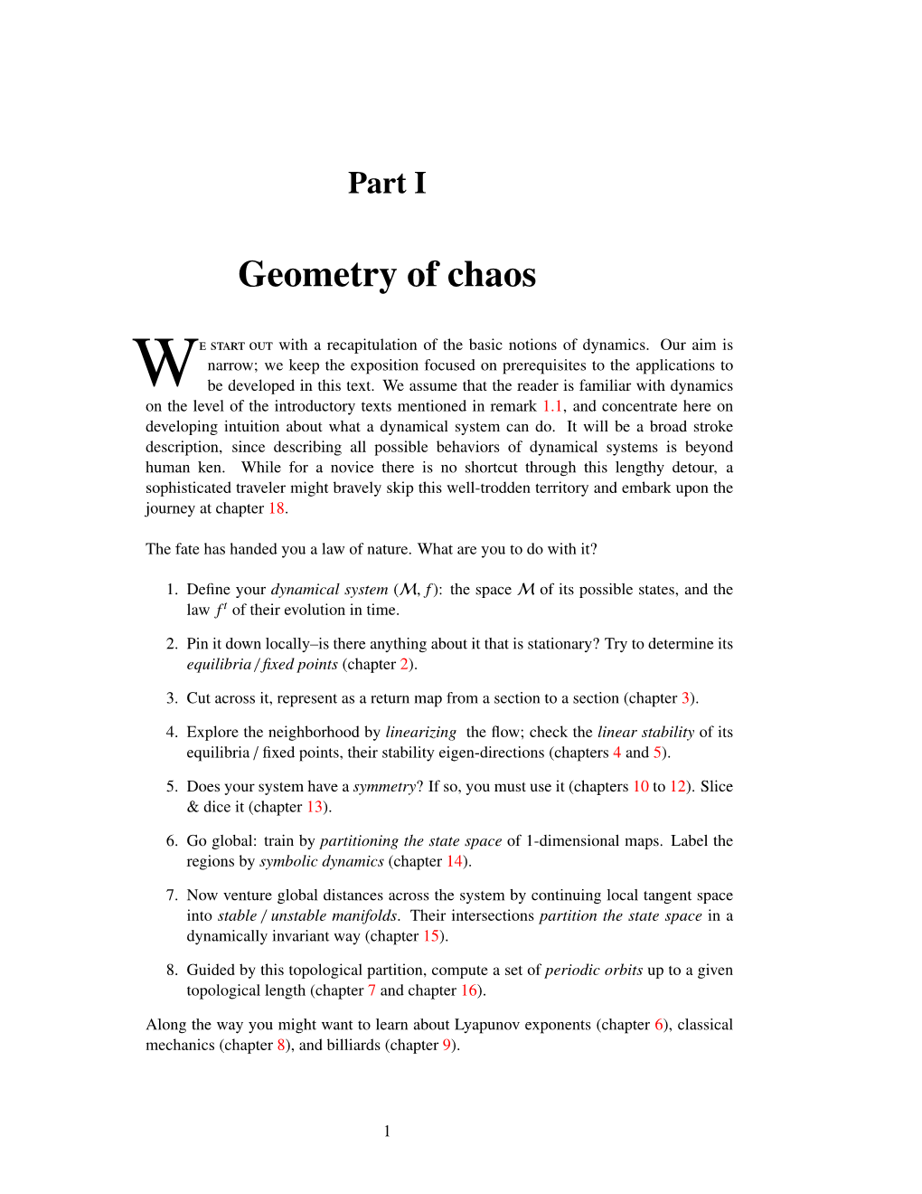 Geometry of Chaos