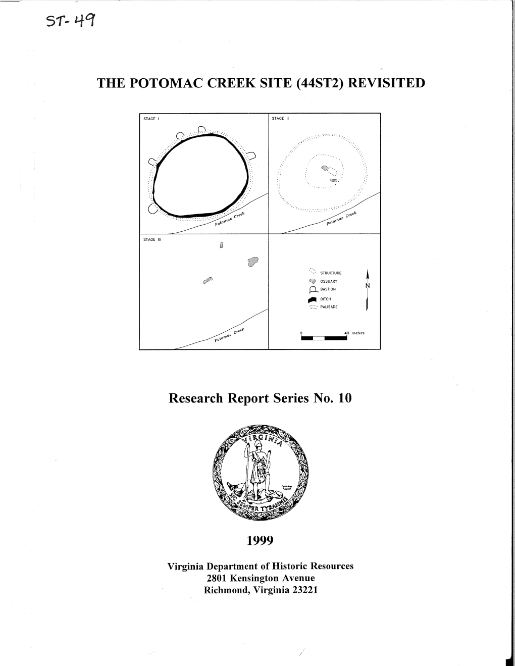 The Potomac Creek Site (44St2) Revisited