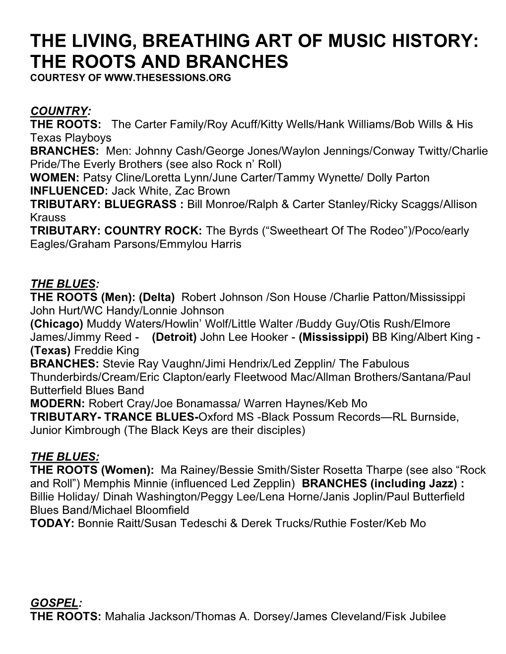 Roots and Branches Handout SESSIONS Revnov20