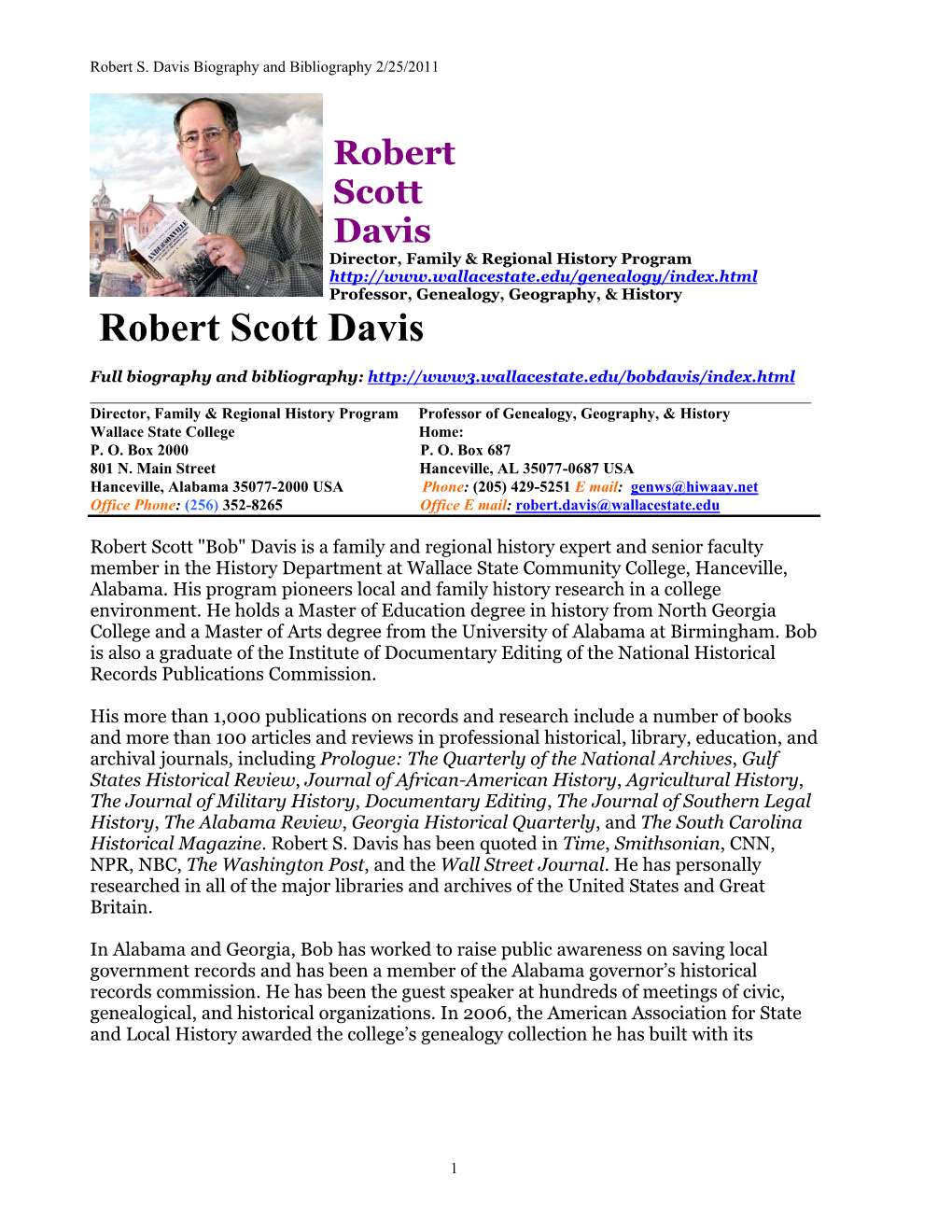 Robert Scott Davis