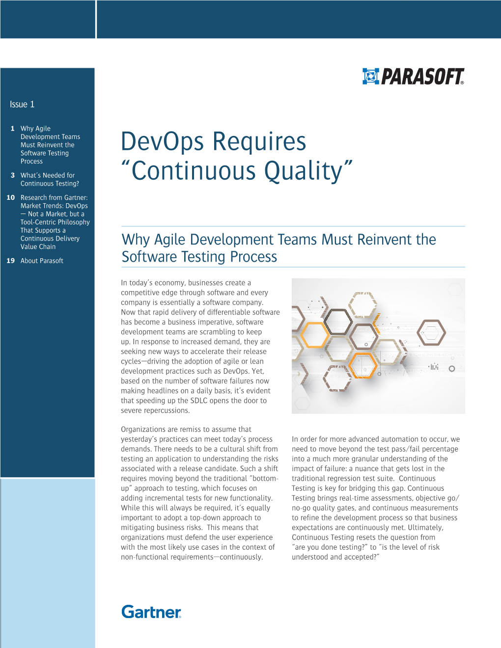 Devops Requires “Continuous Quality” Is Published by Parasoft