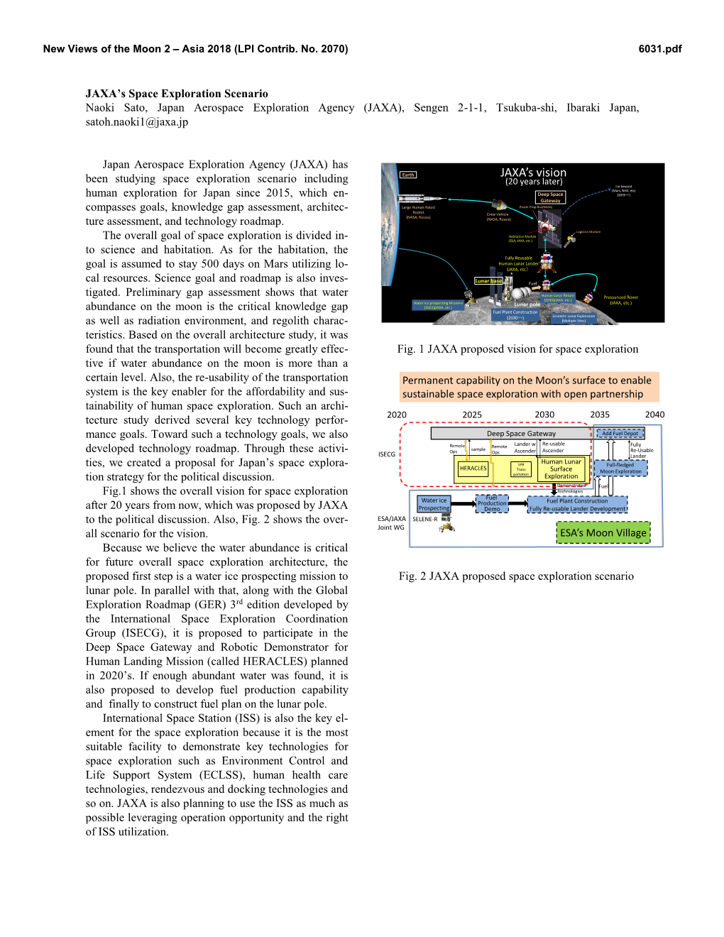 JAXA's Vision