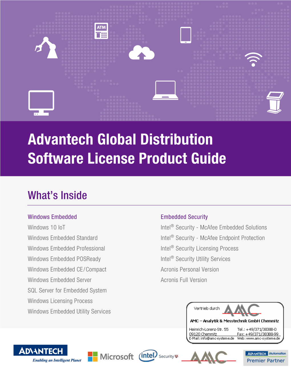 Advantech Global Distribution Software License Product Guide