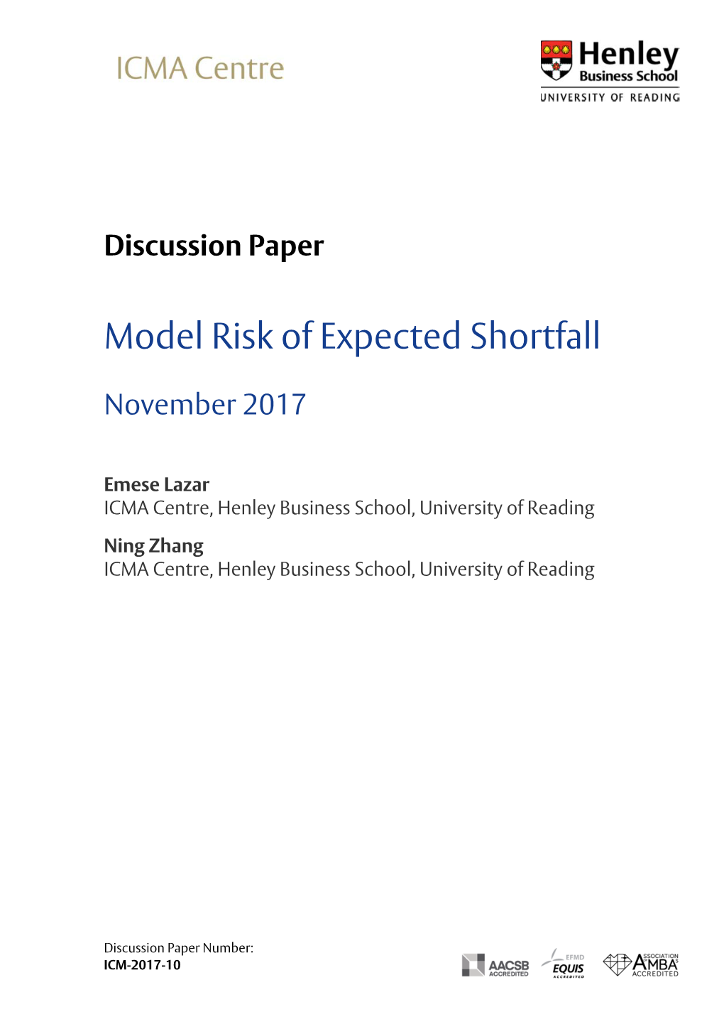 Model Risk of Expected Shortfall