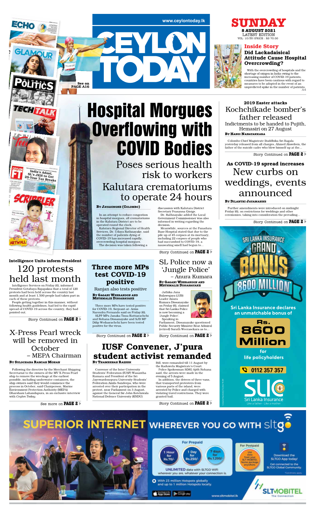 Hospital Morgues Overflowing with COVID Bodies