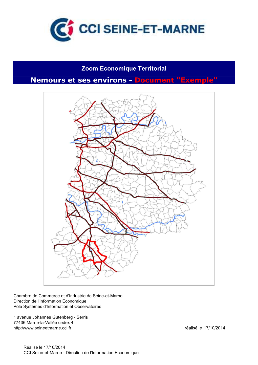 Nemours Et Ses Environs - Document 