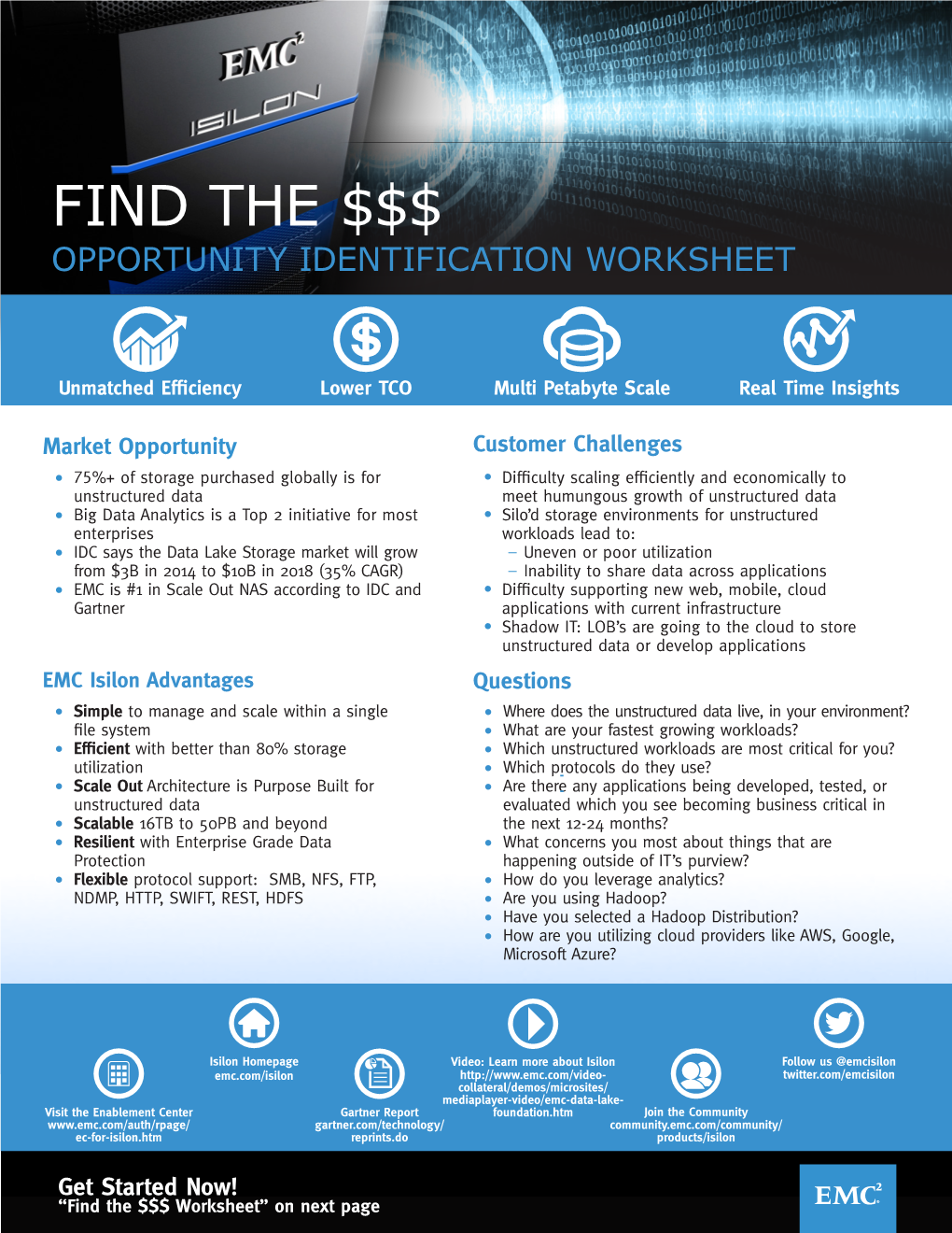 Find the $$$ Opportunity Identification Worksheet