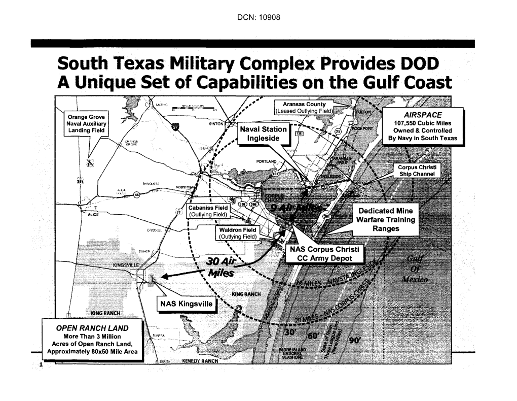 South Texas Military Complex Provides DOD a Unique Set Of