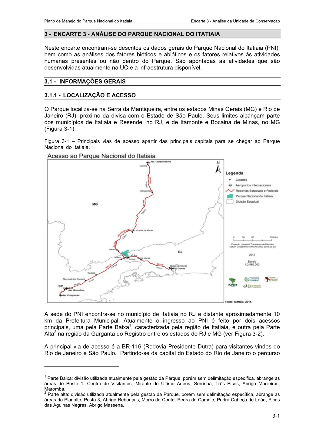 Encarte 3 - Análise Da Unidade De Conservação