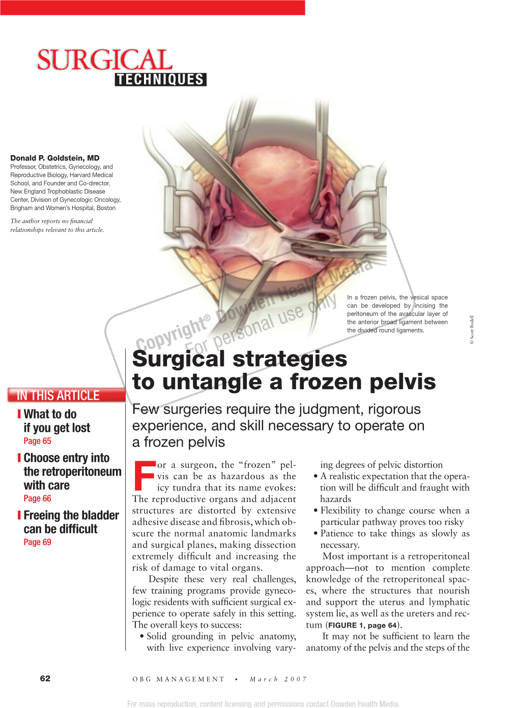 Surgical Techniques