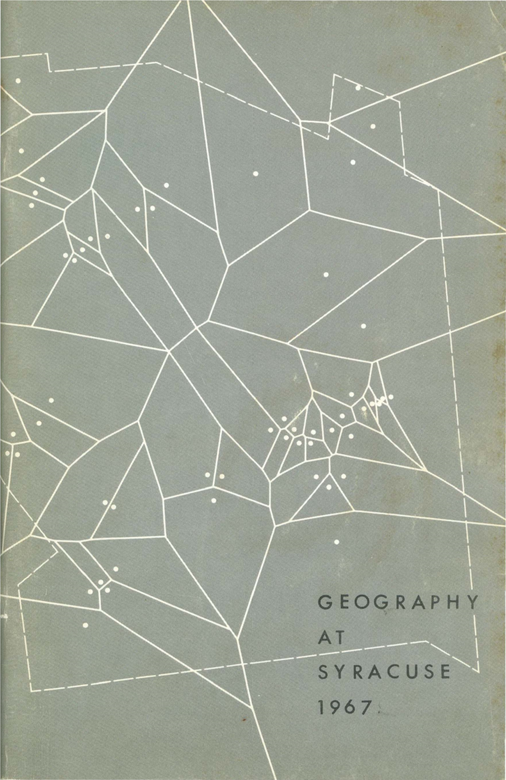 Geography at Syracuse, 1967