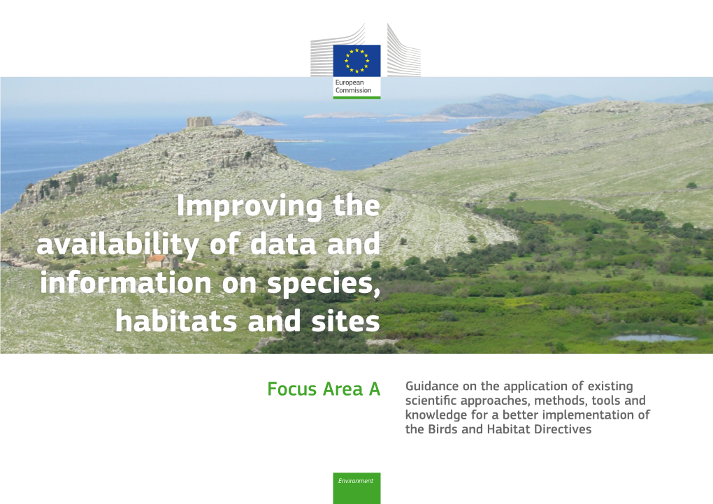 Improving the Availability of Data and Information on Species, Habitats and Sites