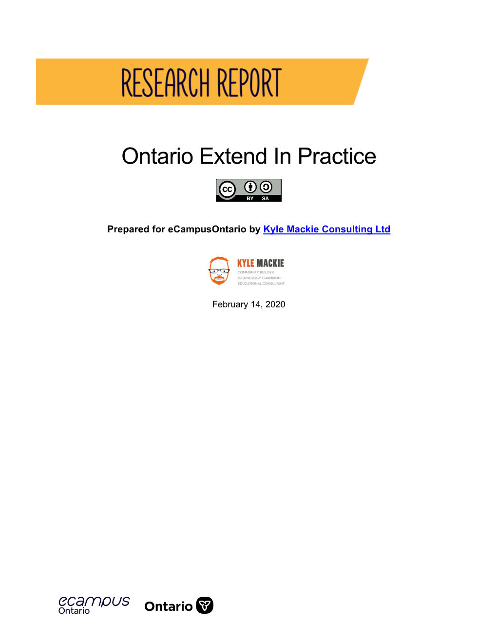 Ontario Extend in Practice