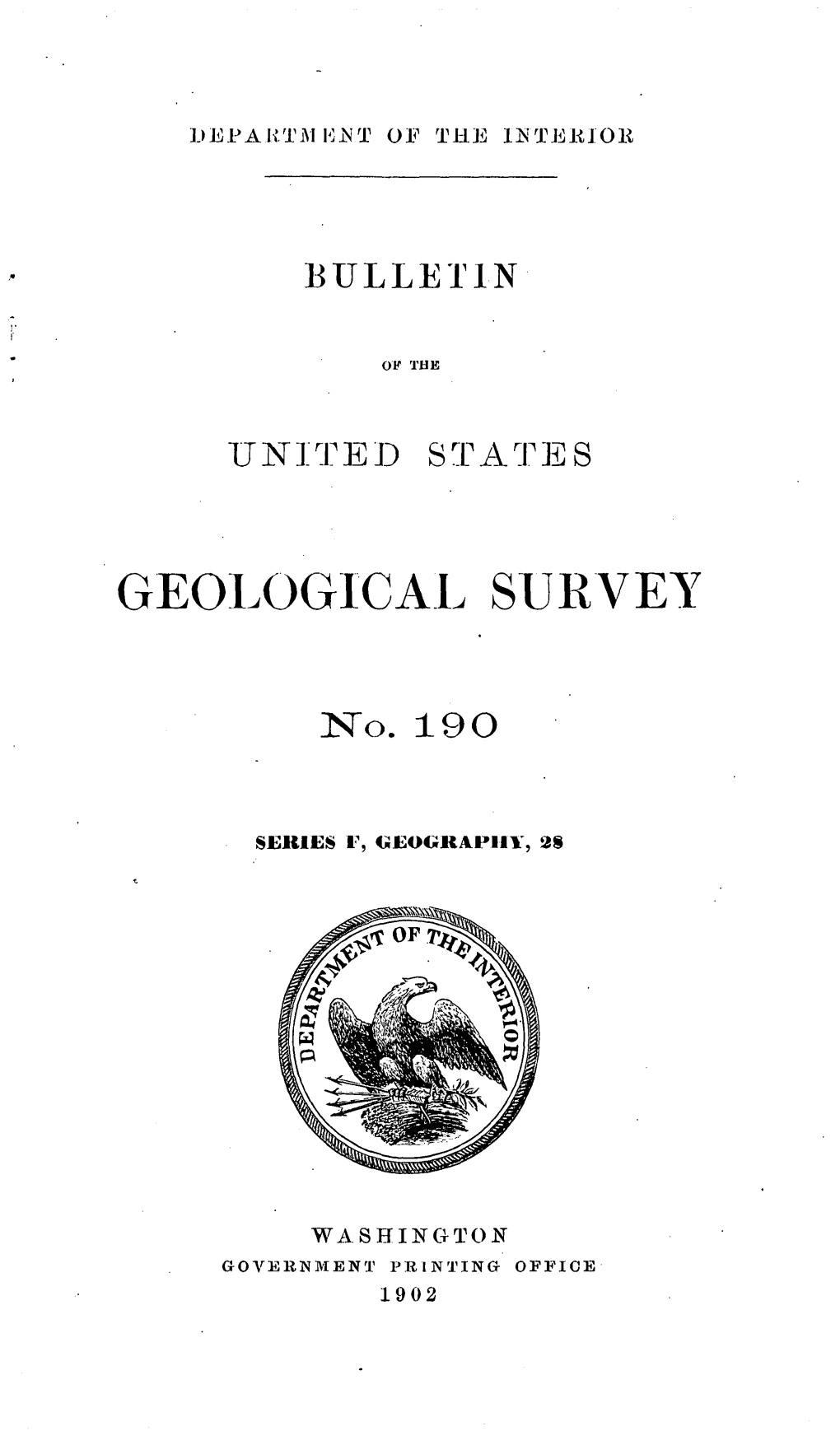 United States Geological Survey