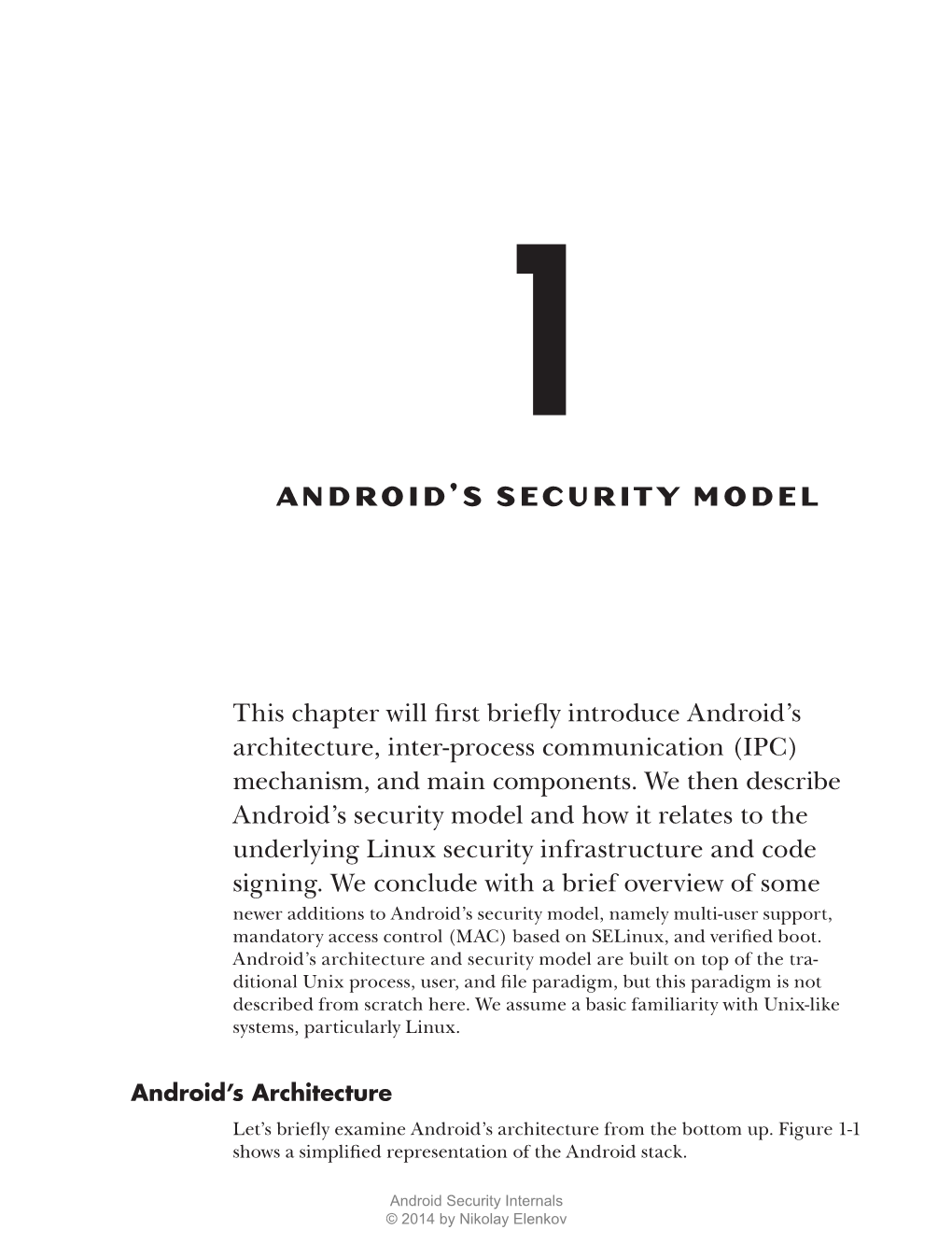 Android's Security Model