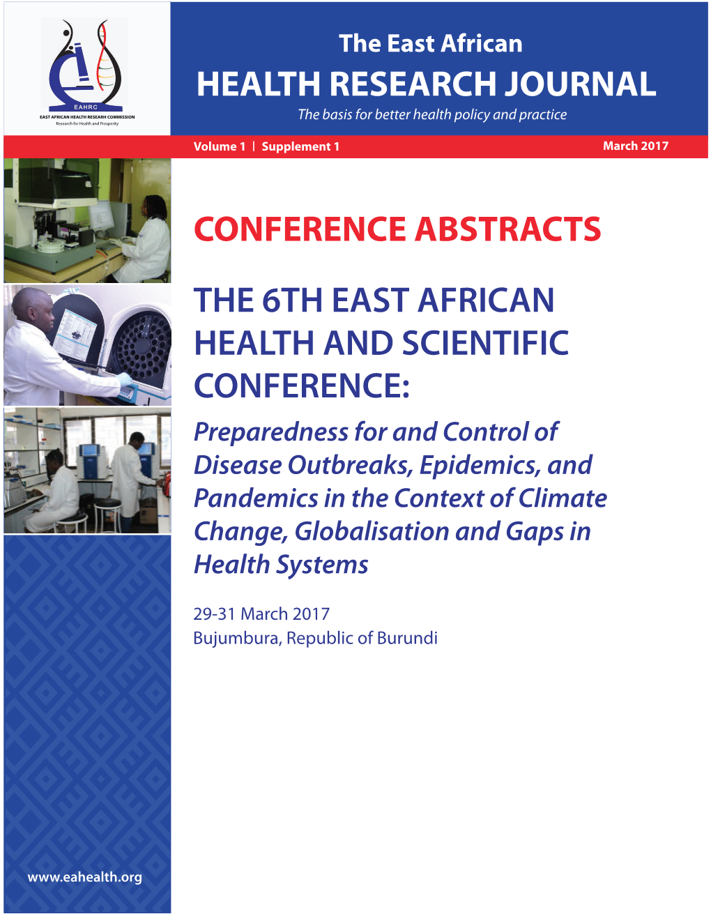 Health Research Journal Conference Abstracts The