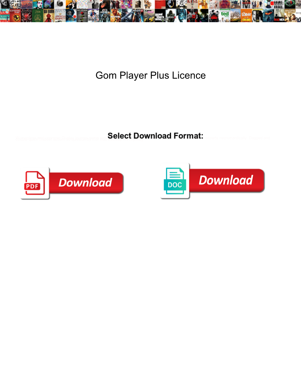 Gom Player Plus Licence