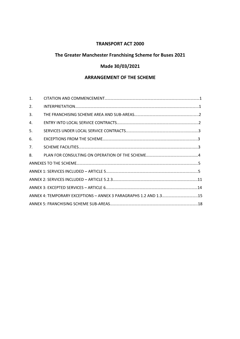 Bus Franchising Scheme & Notice PDF 908 KB