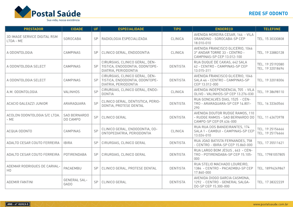 Rede Sf Odonto