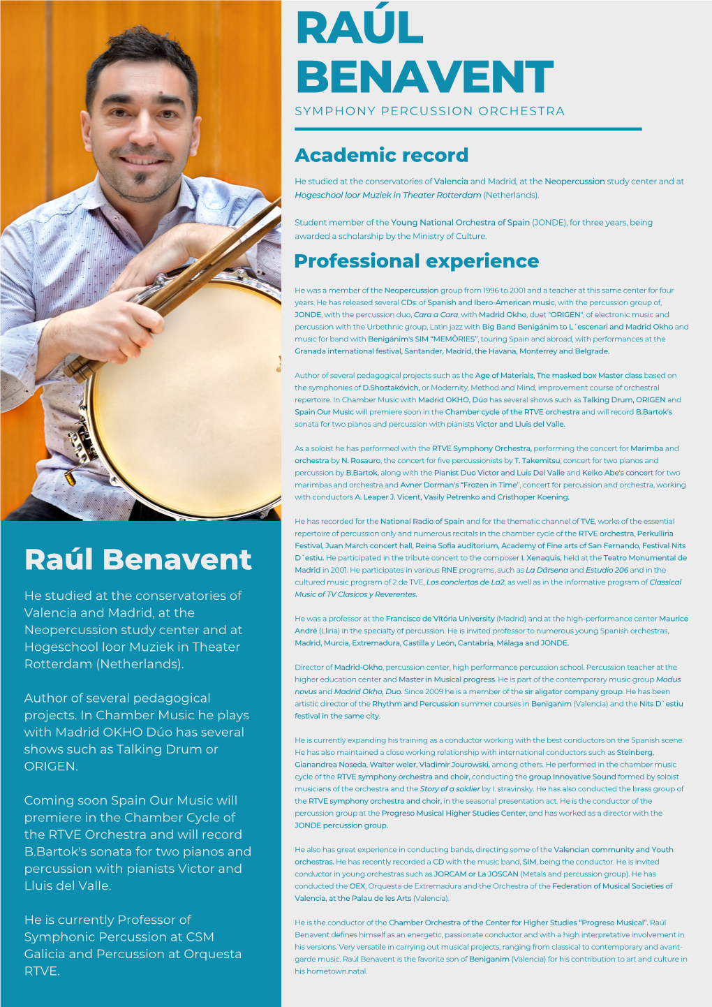 Raul Benavent CV