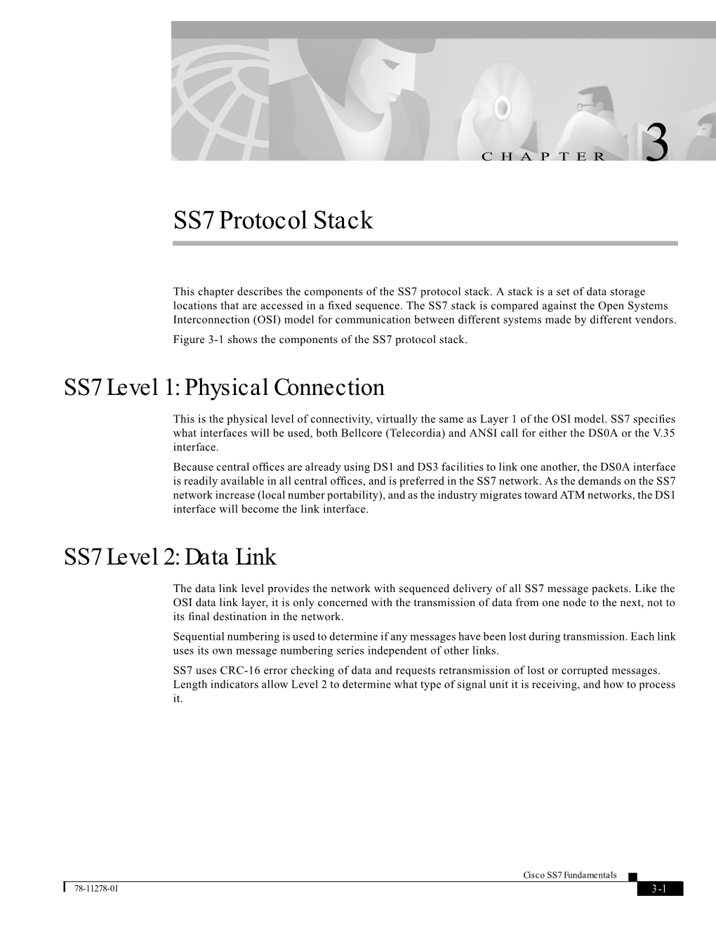 SS7 Protocol Stack