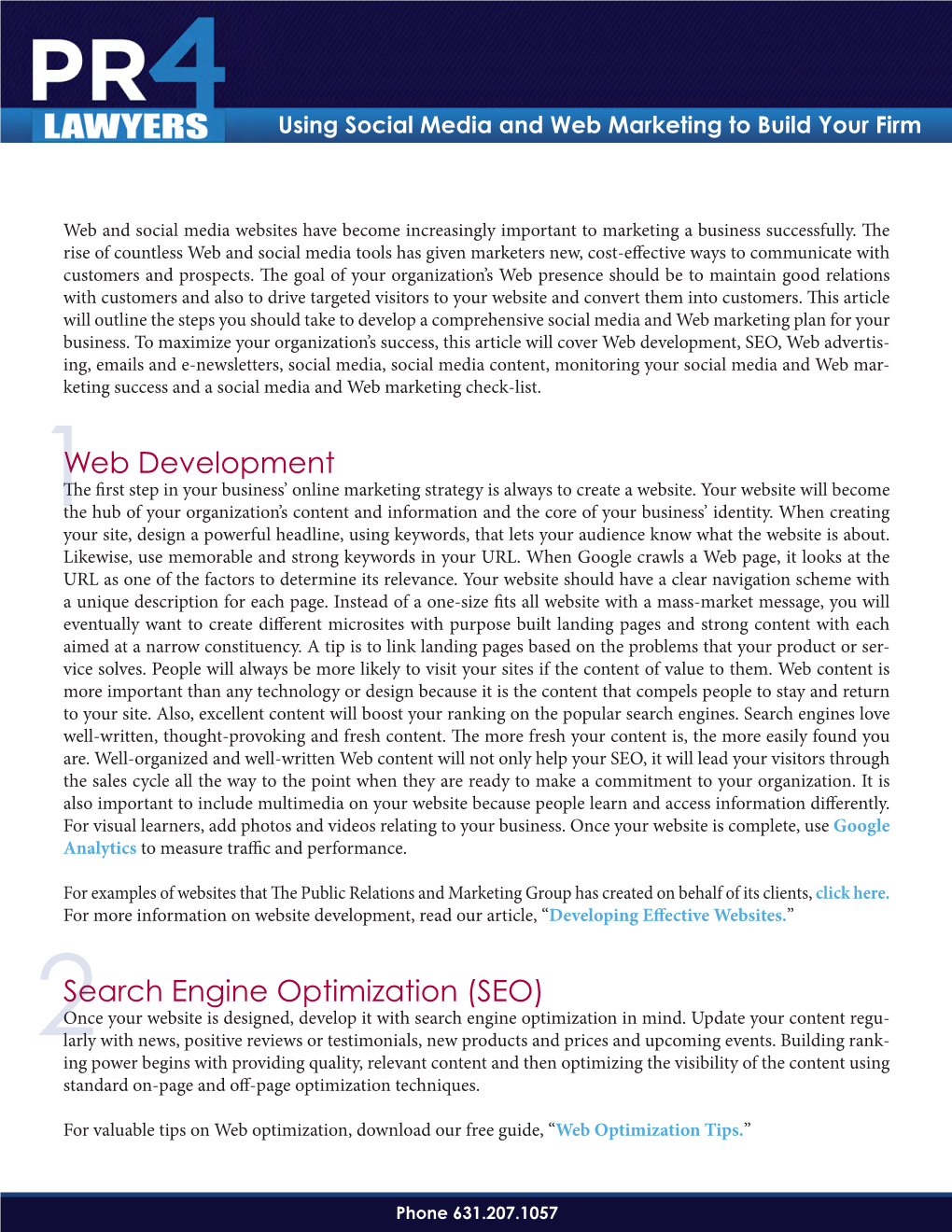 Web Development Search Engine Optimization (SEO)