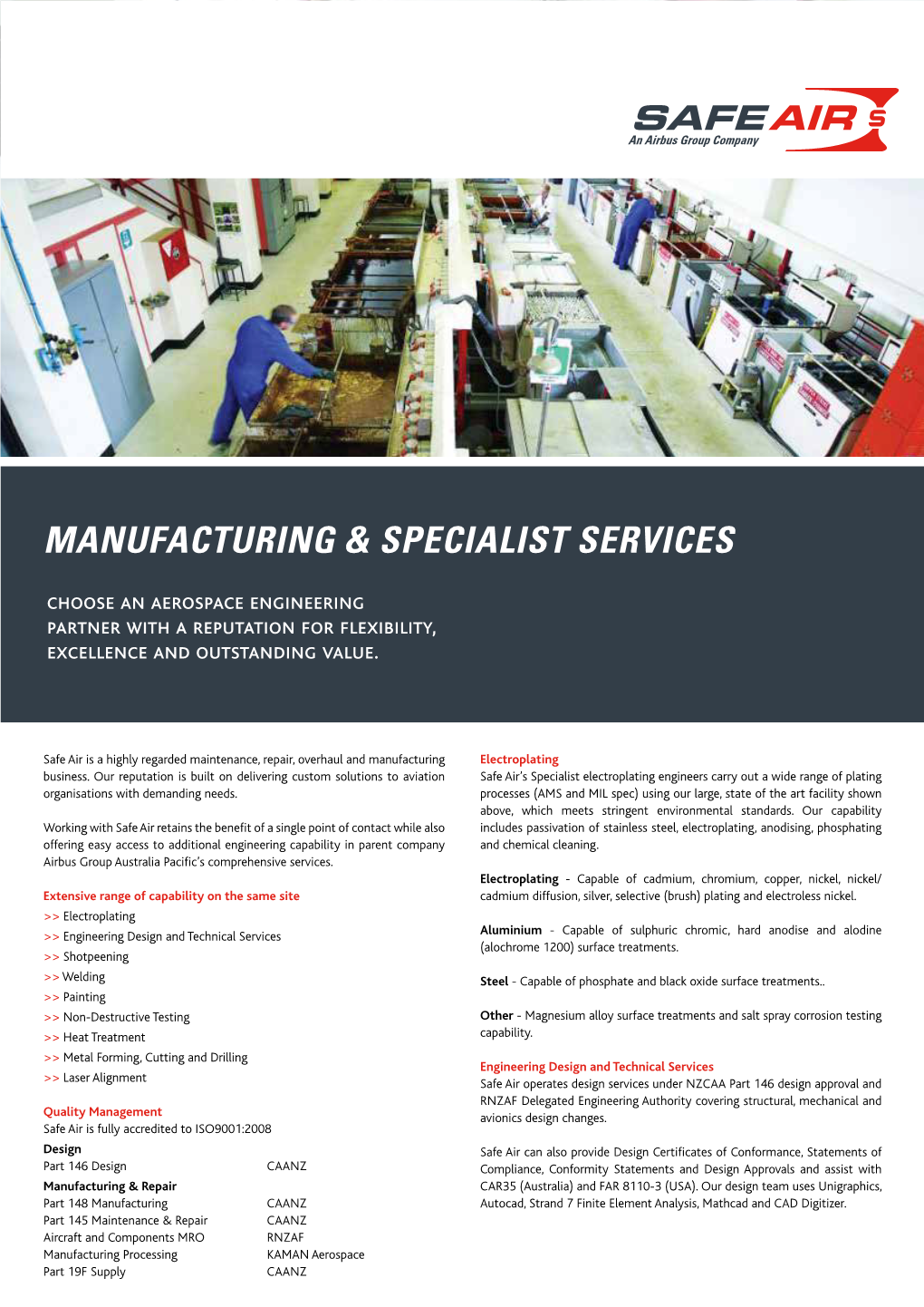 Manufacturing & Specialist Services