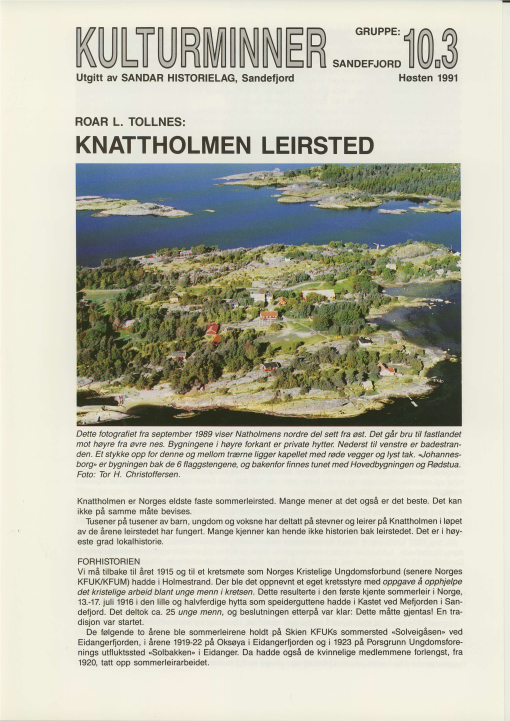 Knattholmen Leirsted