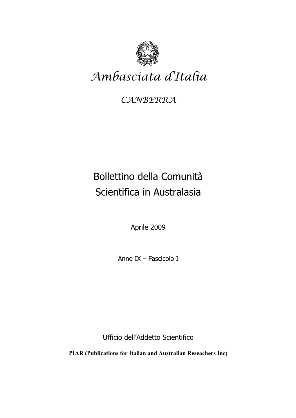 Ambasciata D'italia