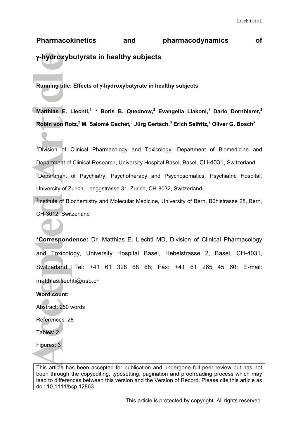 Pharmacokinetics and Pharmacodynamics Of