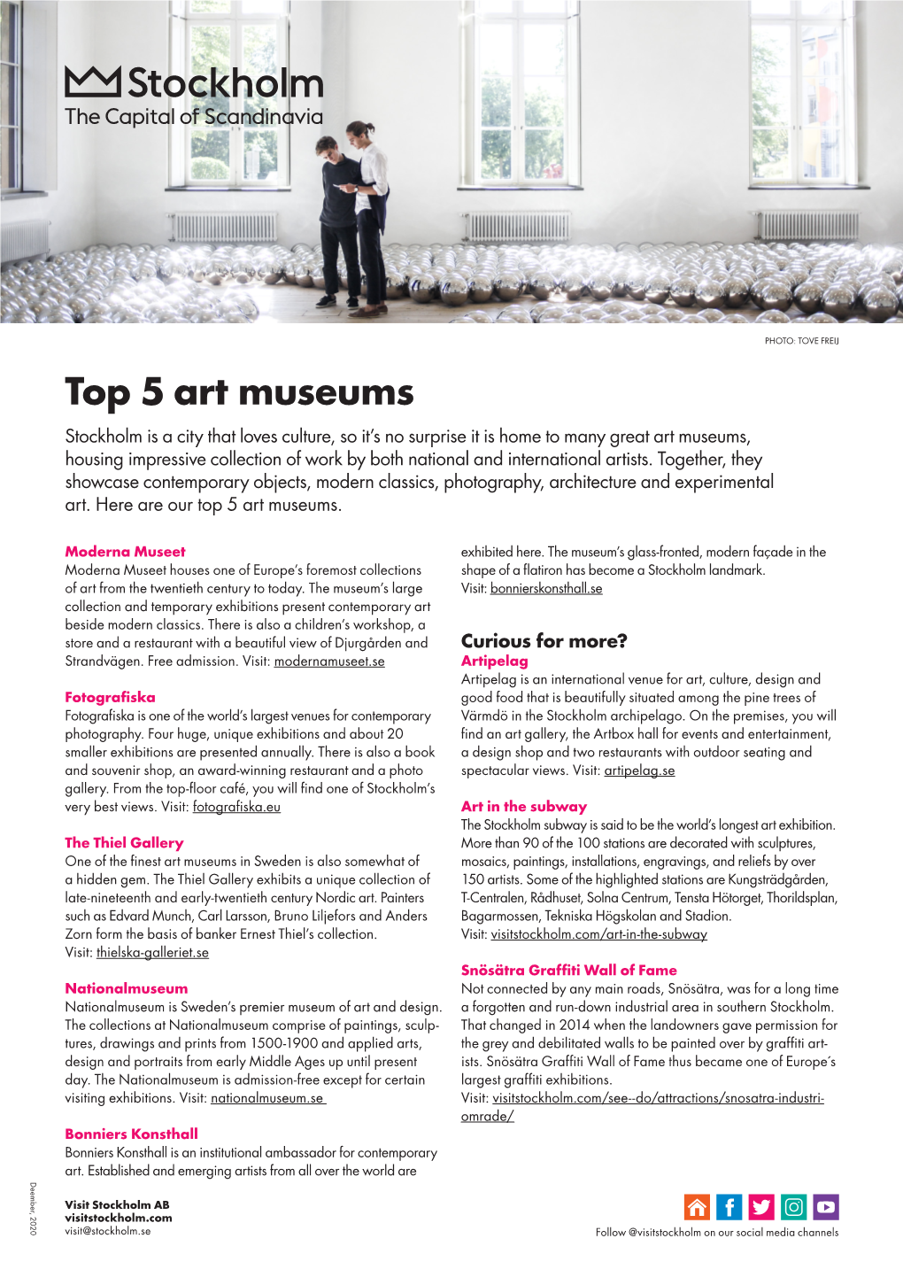 Top 5 Art Museums