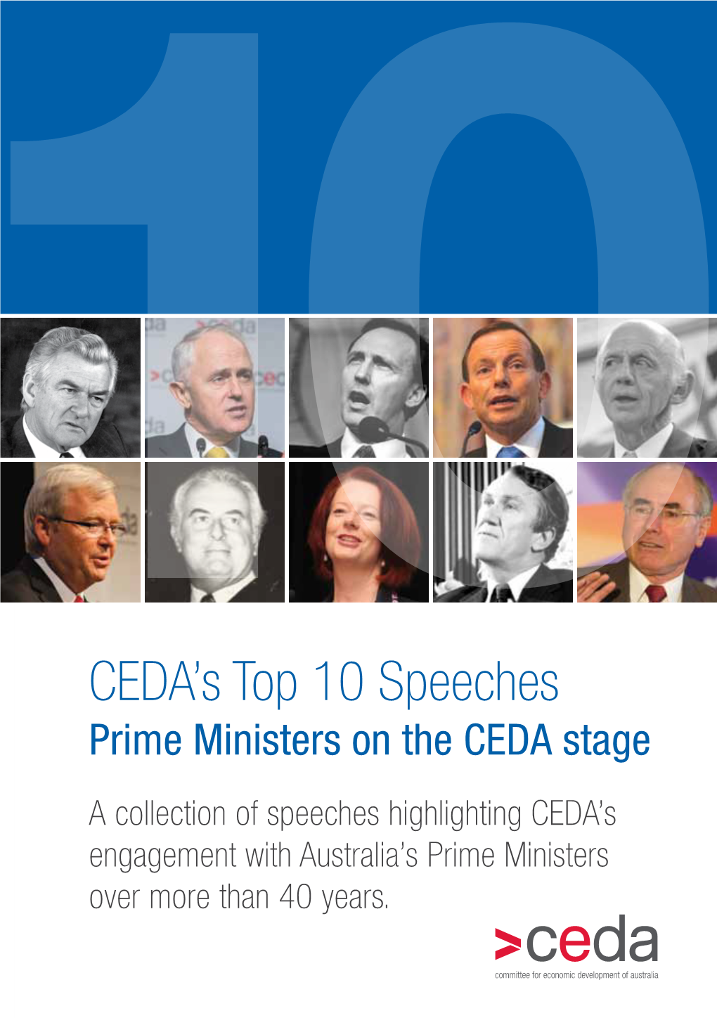 10CEDA's Top 10 Speeches