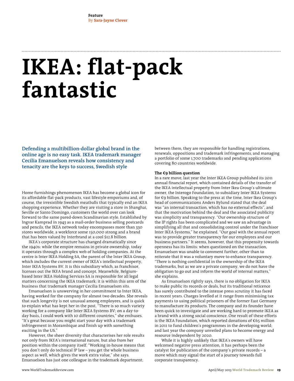 IKEA: Flat-Pack Fantastic