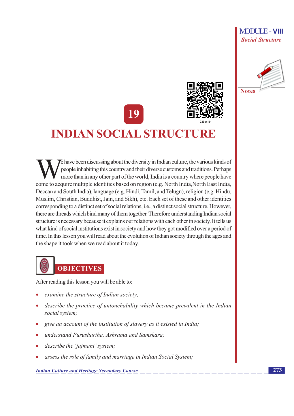 19 Indian Social Structure