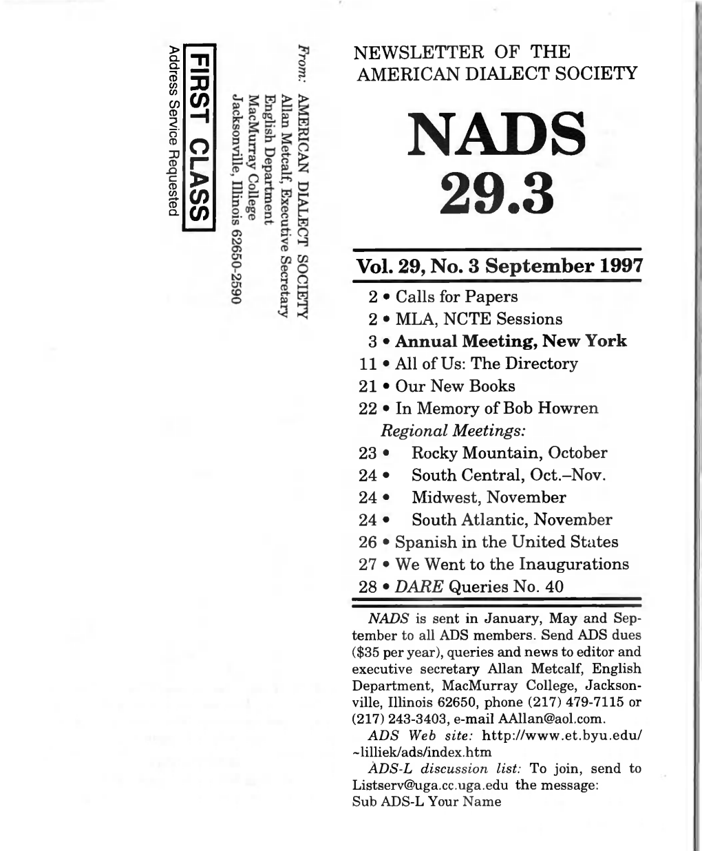 NADS.29.3 September 1997