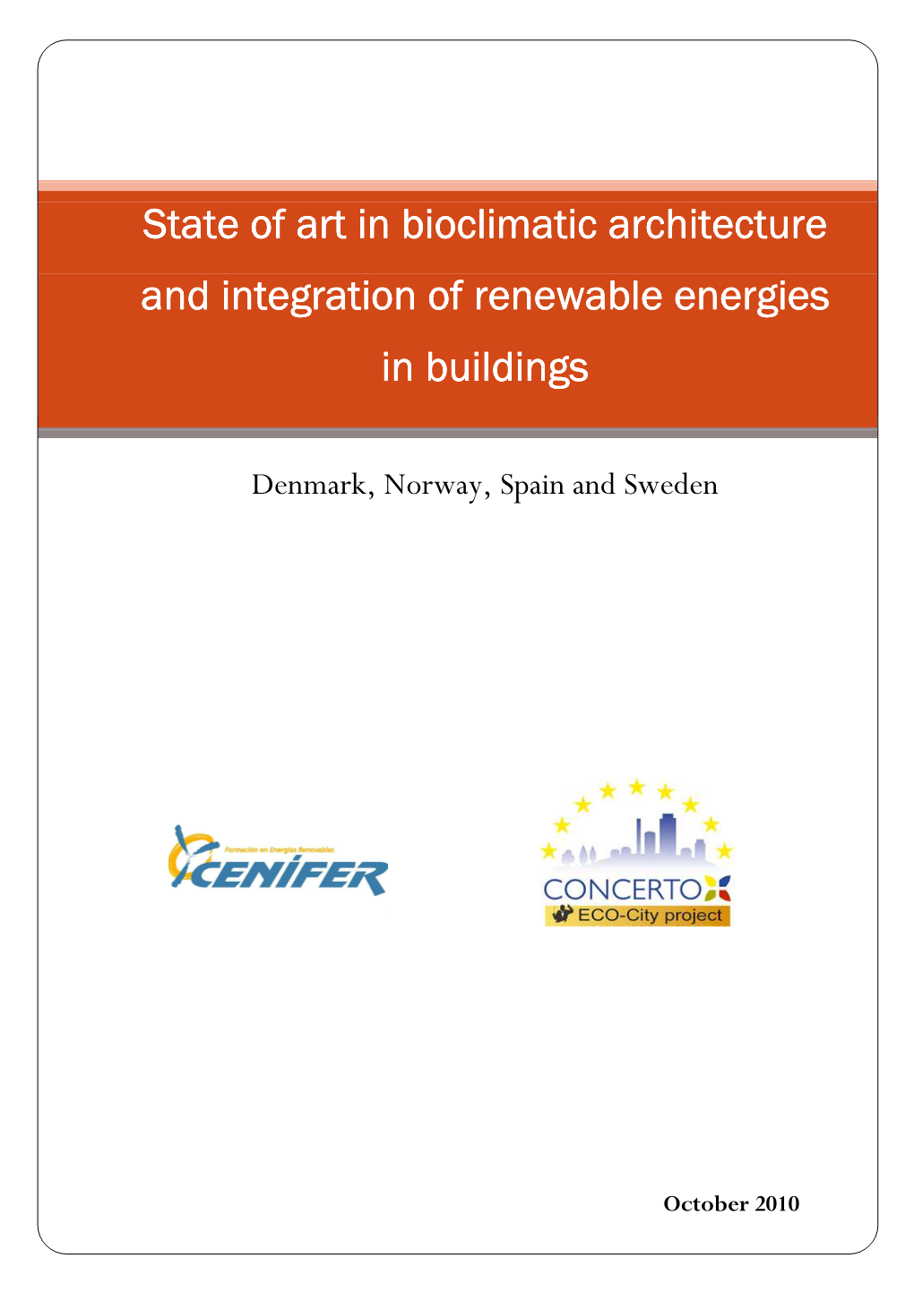 State of the Art in Bioclimatic Architecture.Pdf