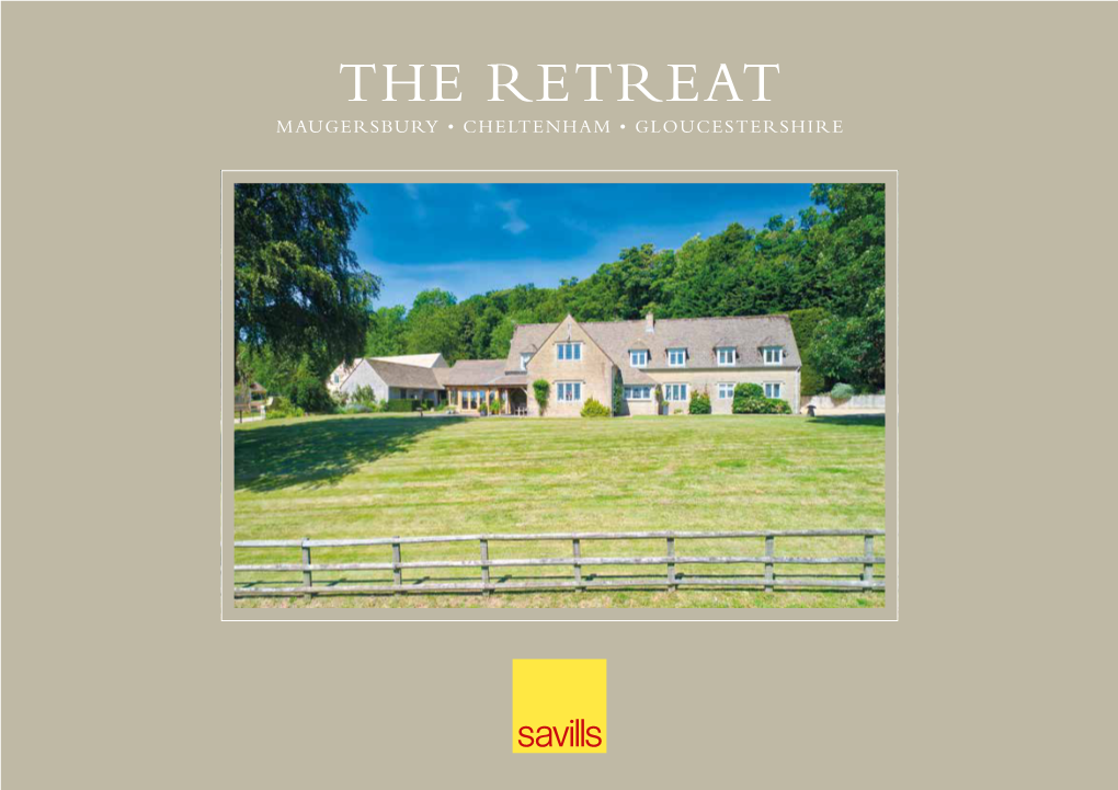 The Retreat Maugersbury • Cheltenham • Gloucestershire