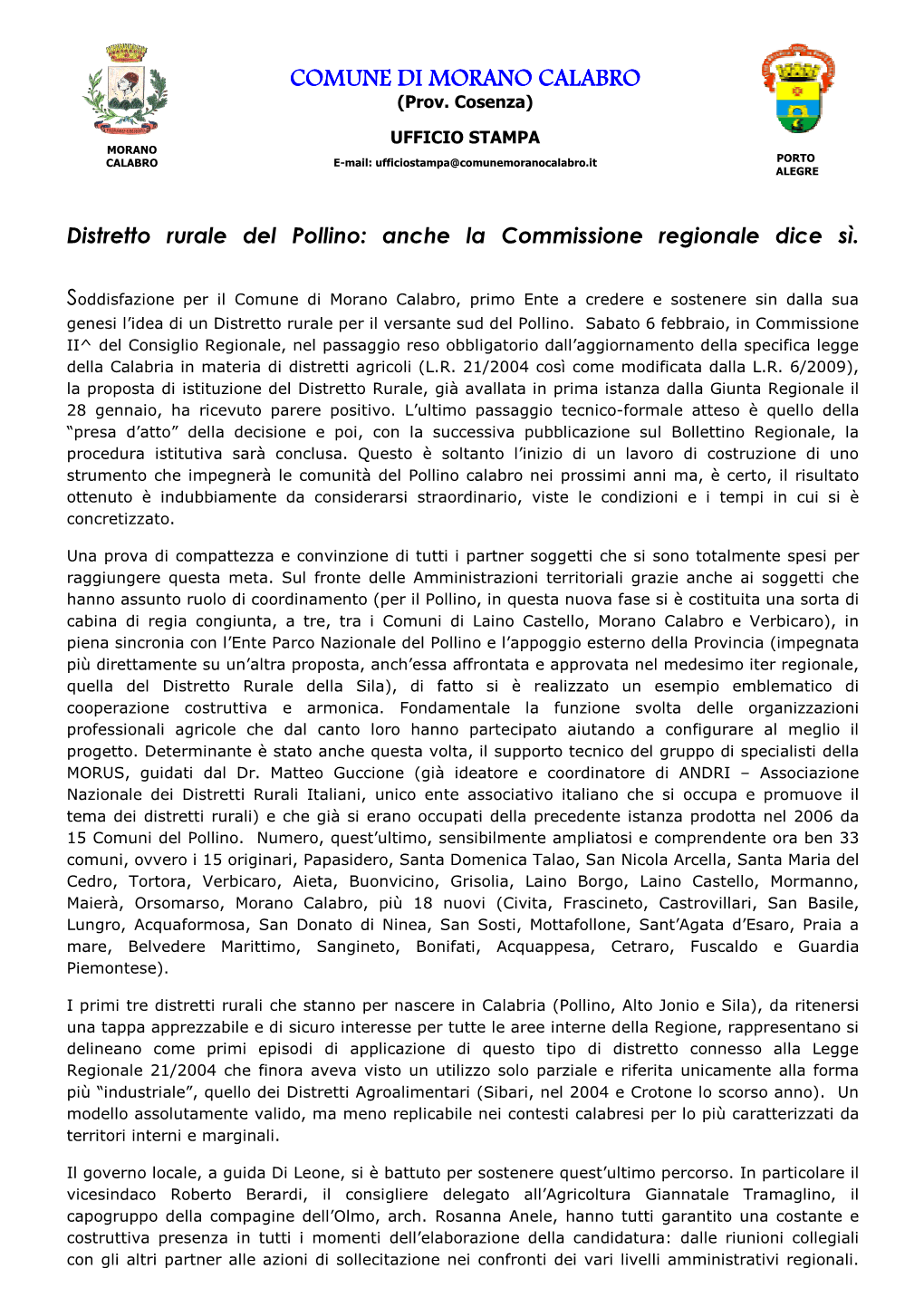 Distretto Rurale Ok Commissione Regionale[1]