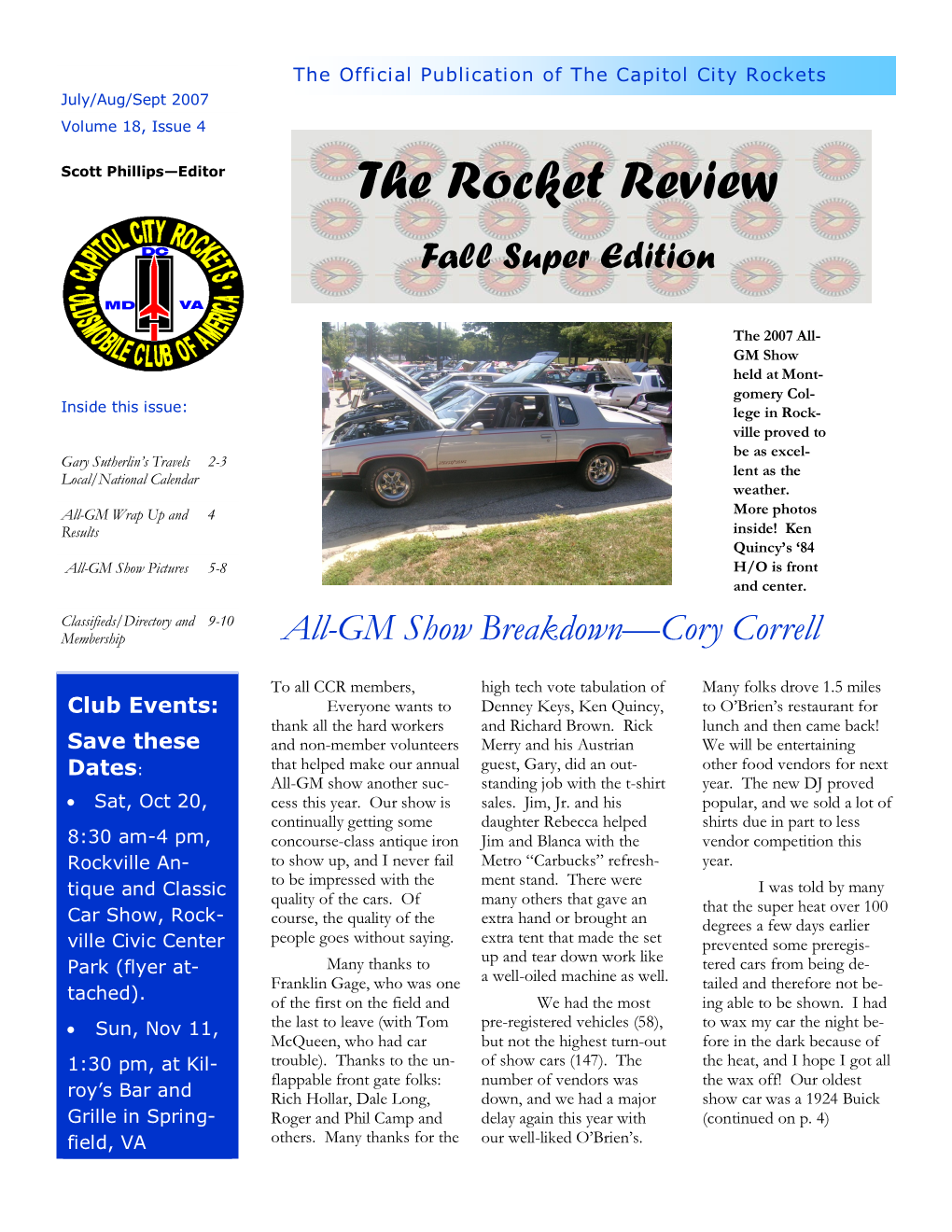 The Rocket Review Fall Super Edition