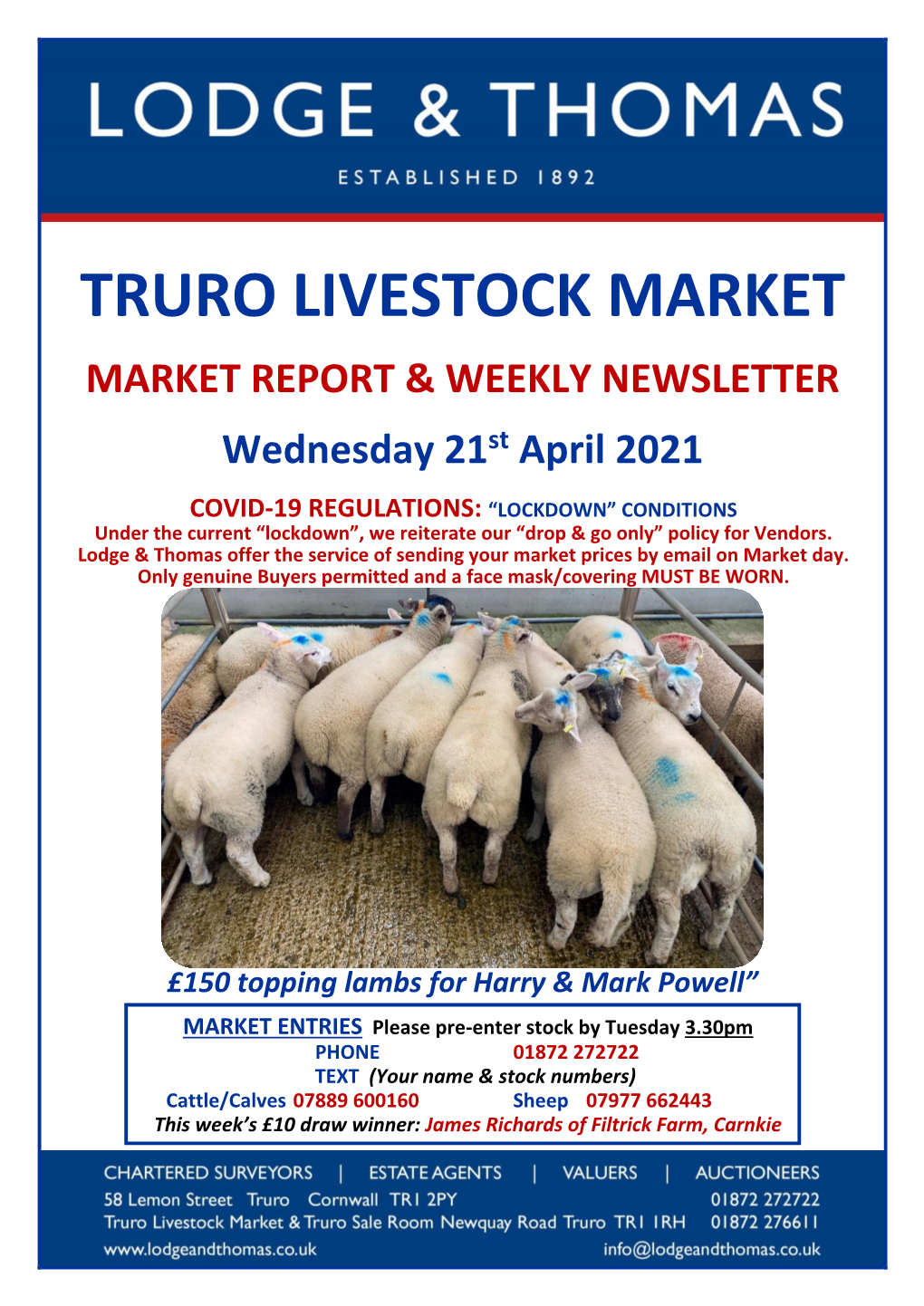 Truro Livestock Market