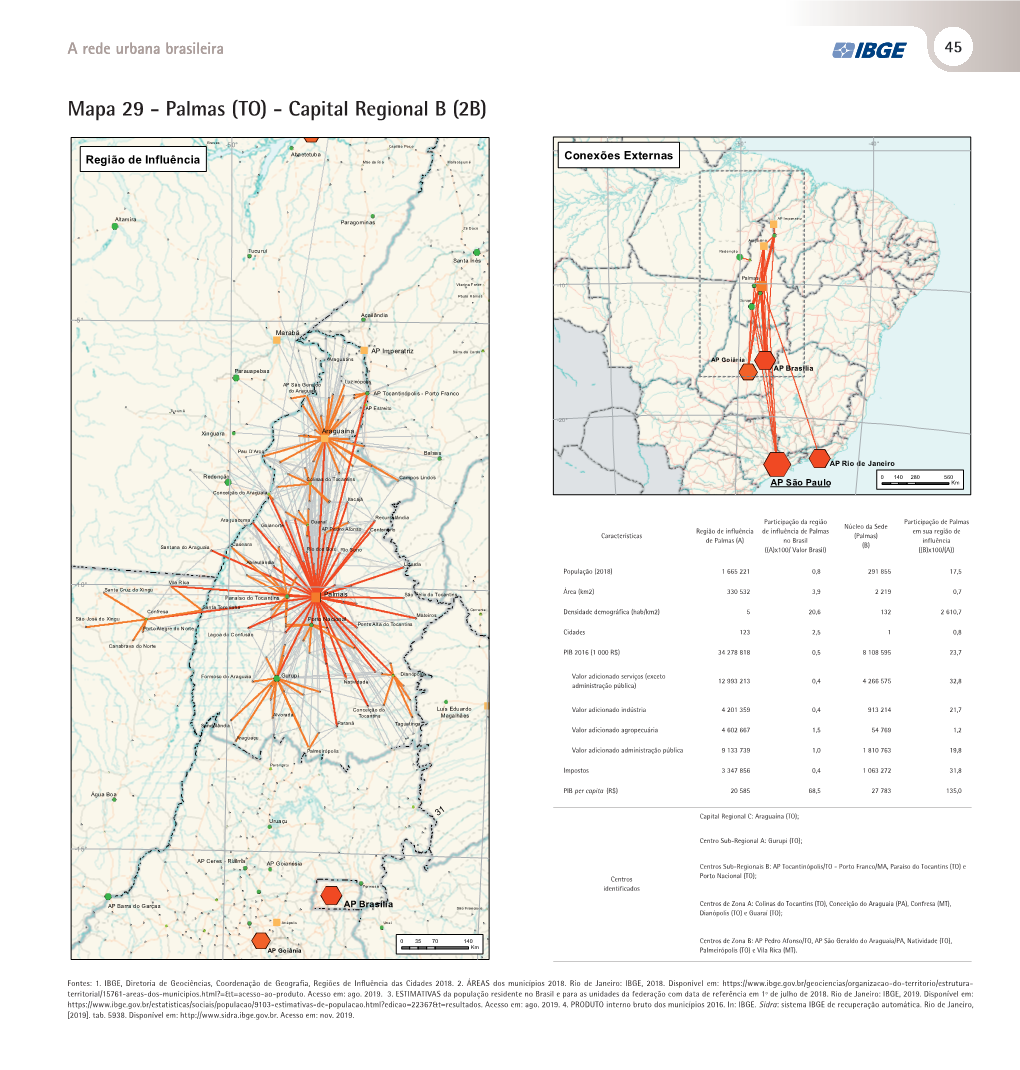 Mapa 29 - Palmas (TO) -Mapa Capital 29 Regional - Palmas B (2B) (TO) - Capital Regional B (2B)