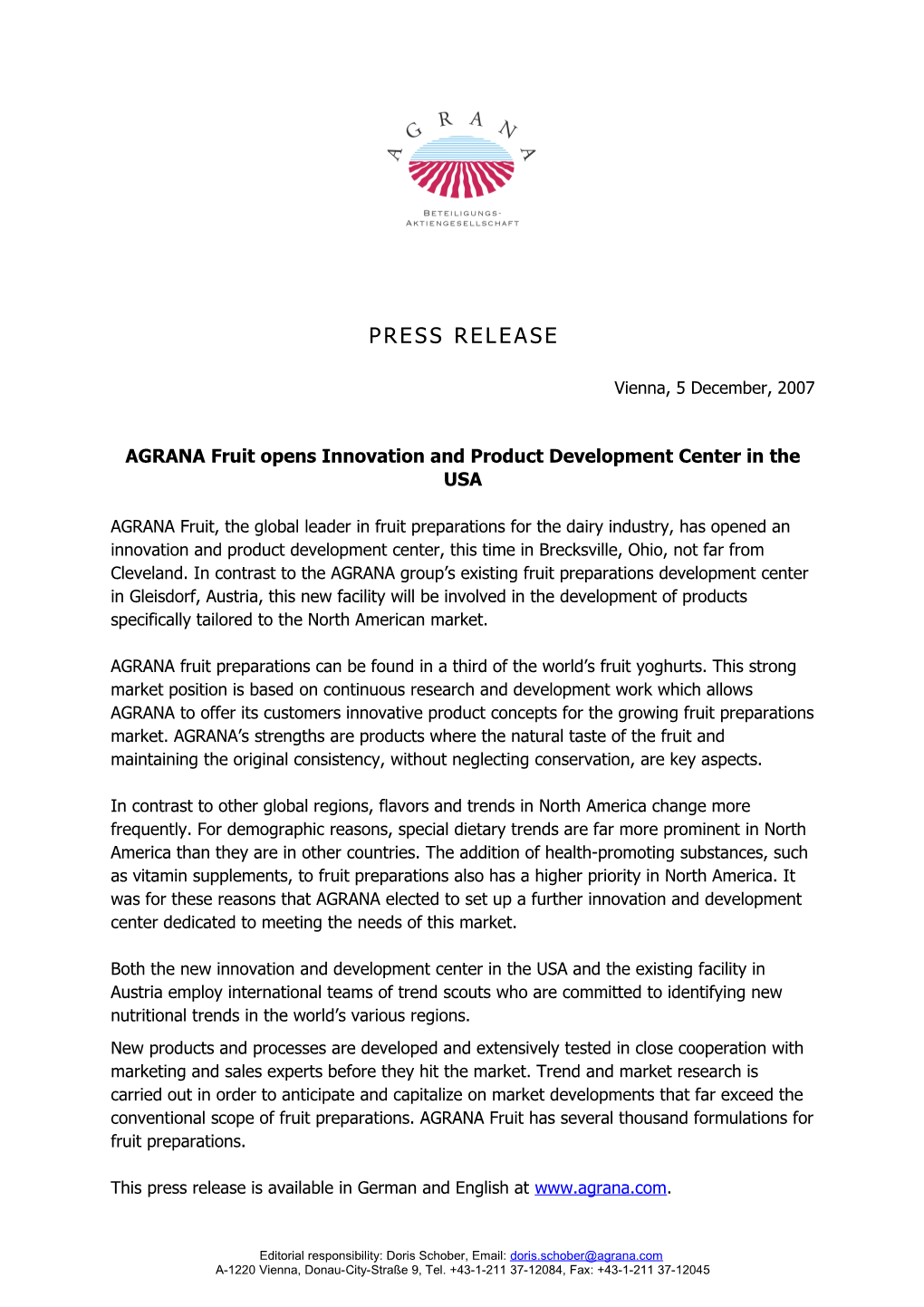 Press Release s40