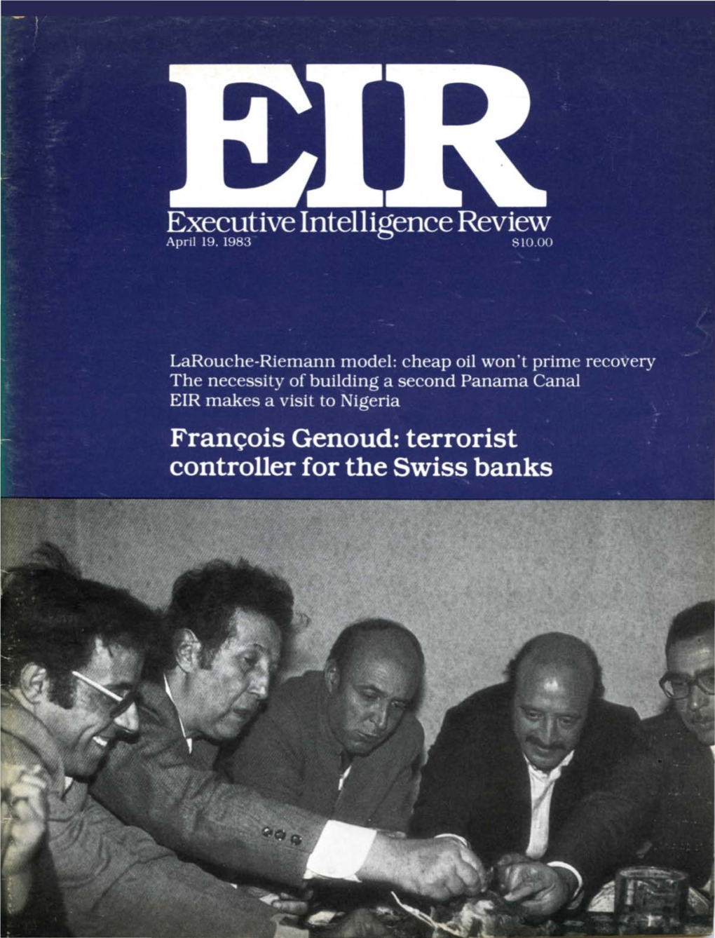 Executive Intelligence Review, Volume 10, Number 15, April 19