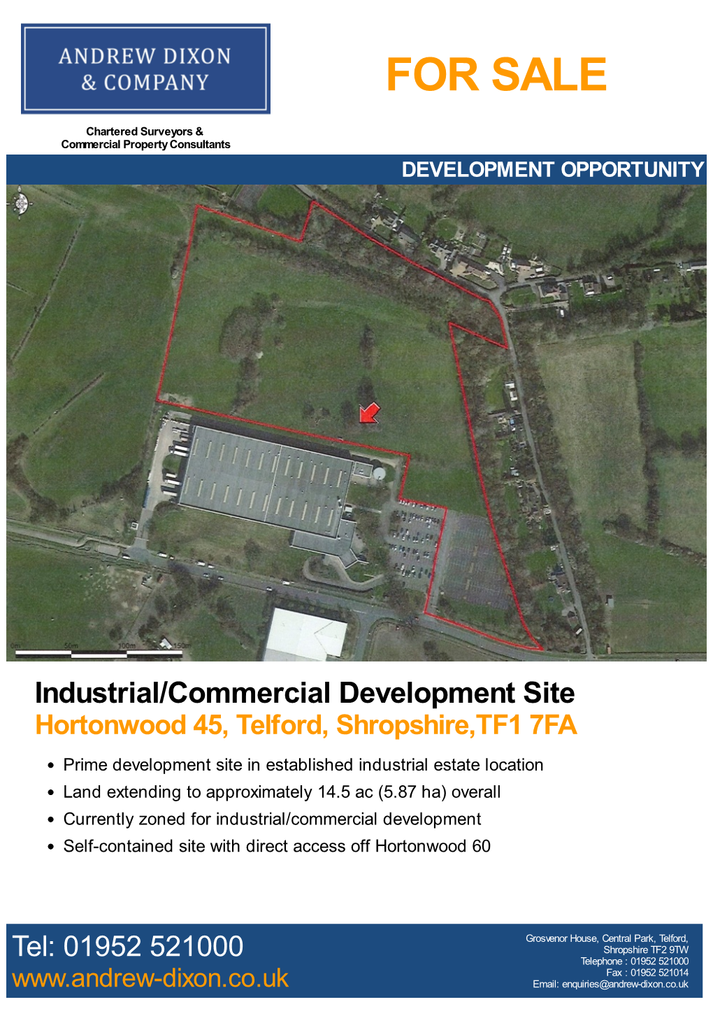 For Sale Development Opportunity