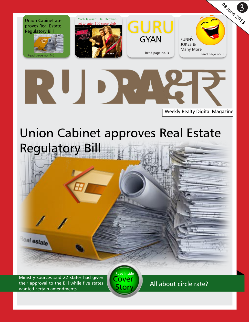 Union Cabinet Approves Real Estate Regulatory Bill