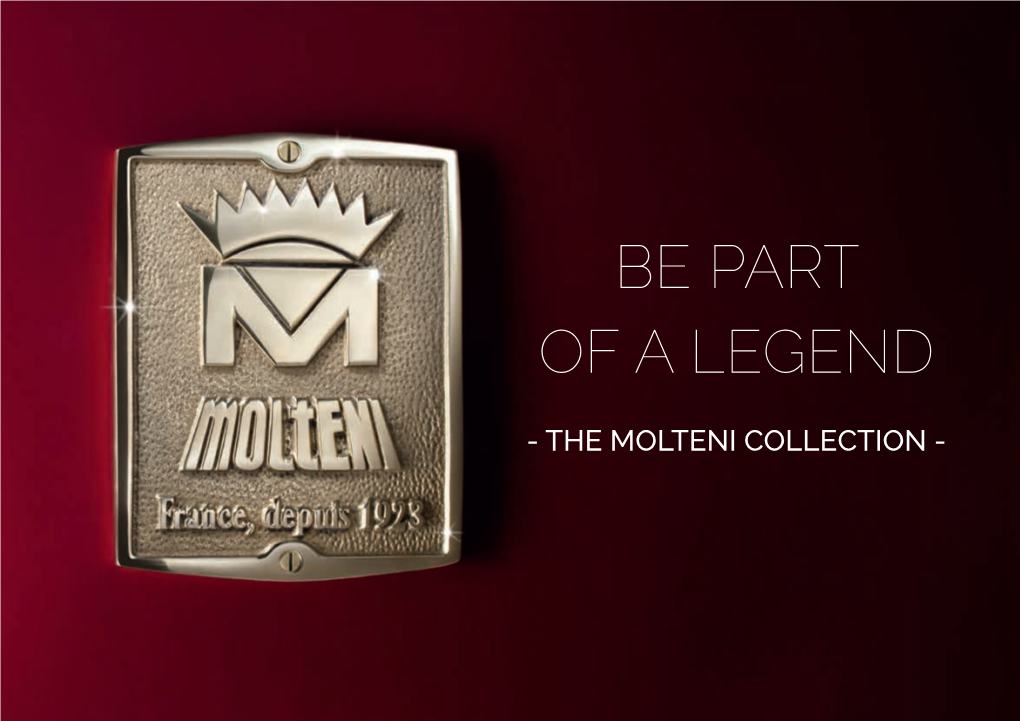 Be Part of a Legend