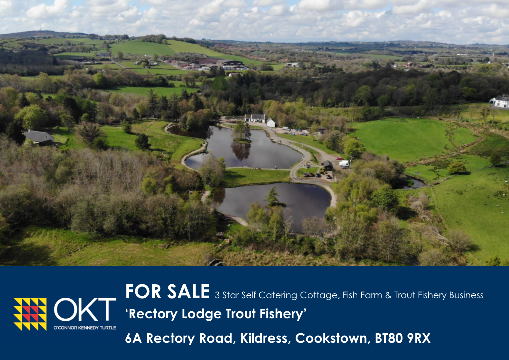 'Rectory Lodge Trout Fishery' 6A Rectory Road, Kildress, Cookstown